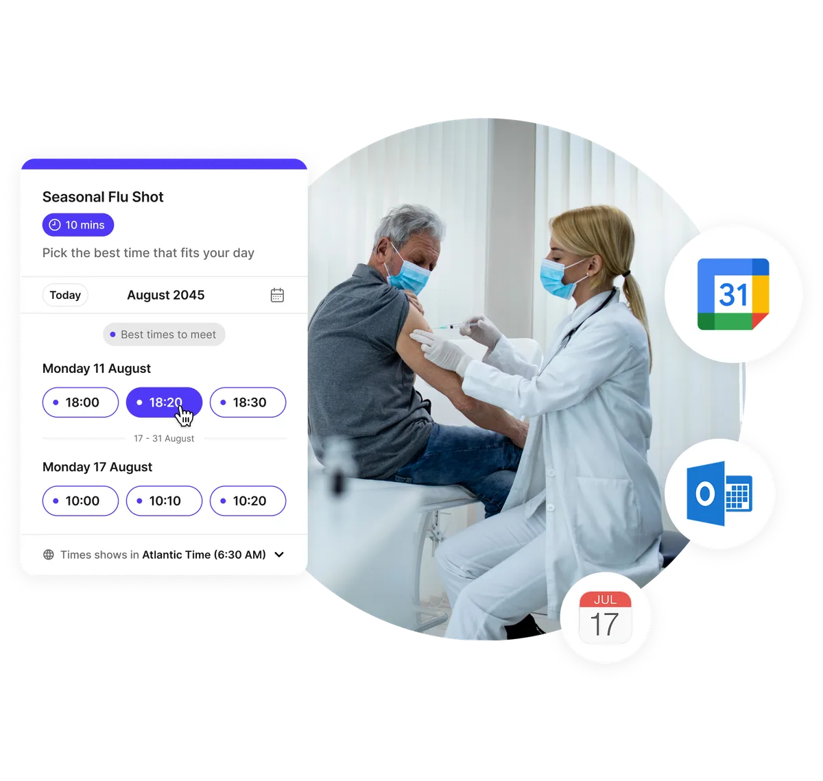 vaccination booking software