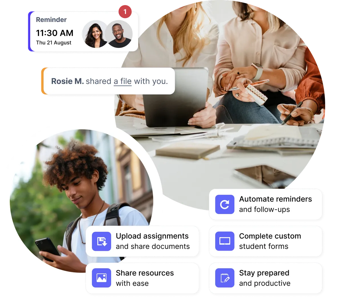 Admin-defined defaults for new team members