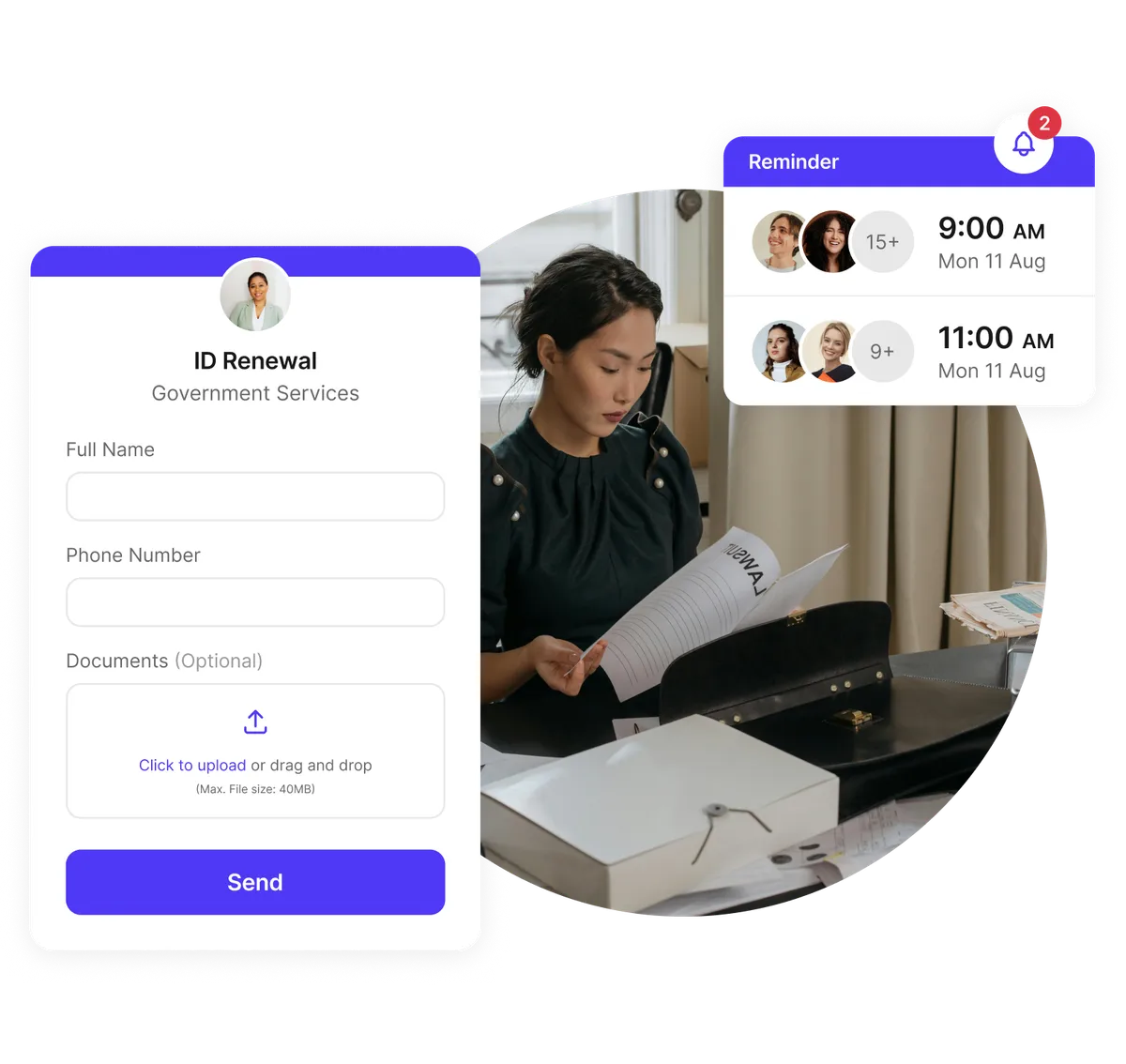 online booking system for government services