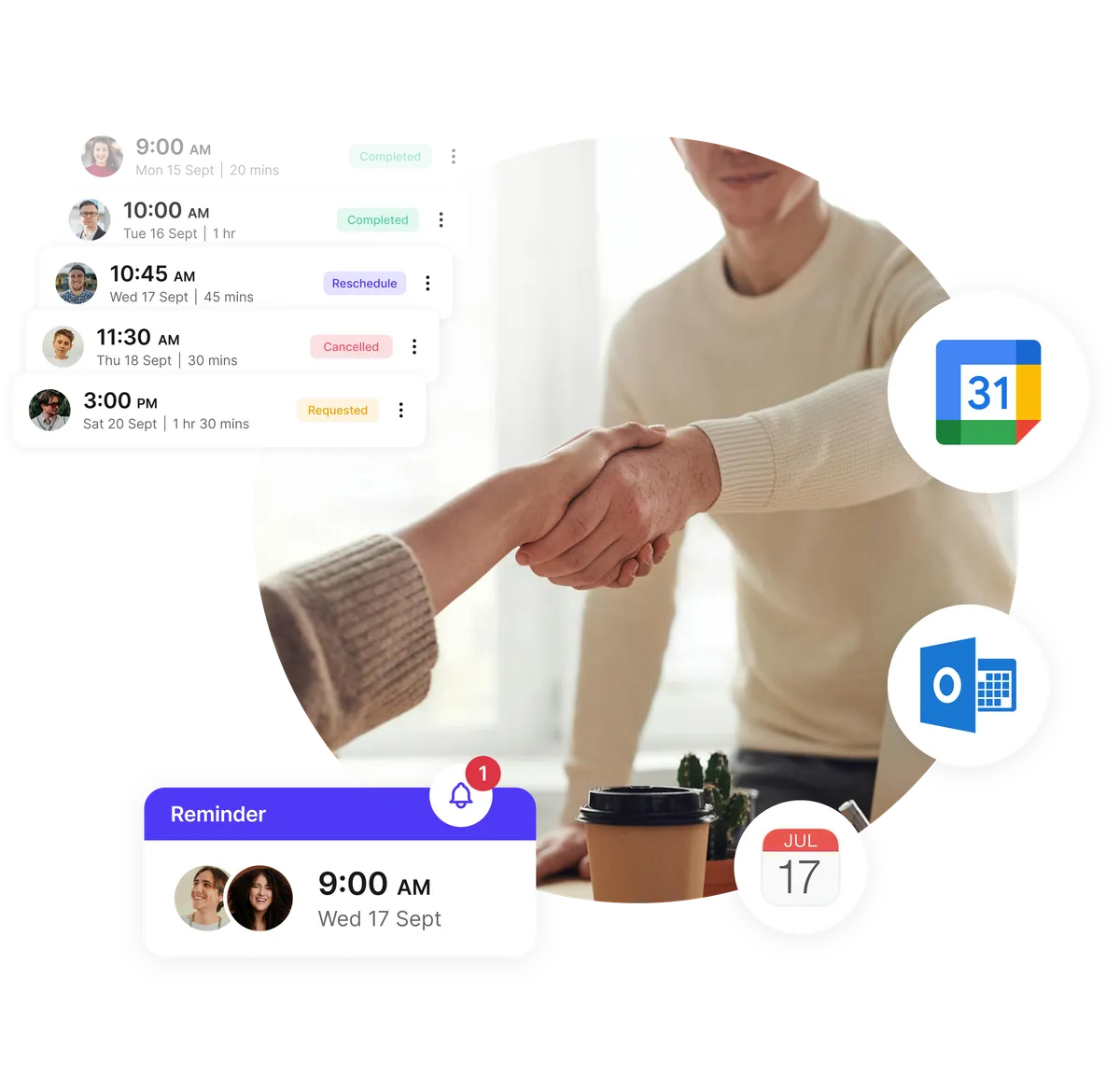 Open your next Koalendar meeting from the mobile app