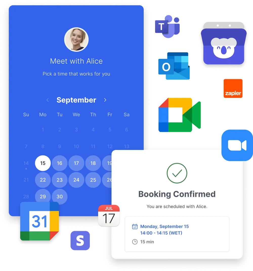 Koalendar admin controls