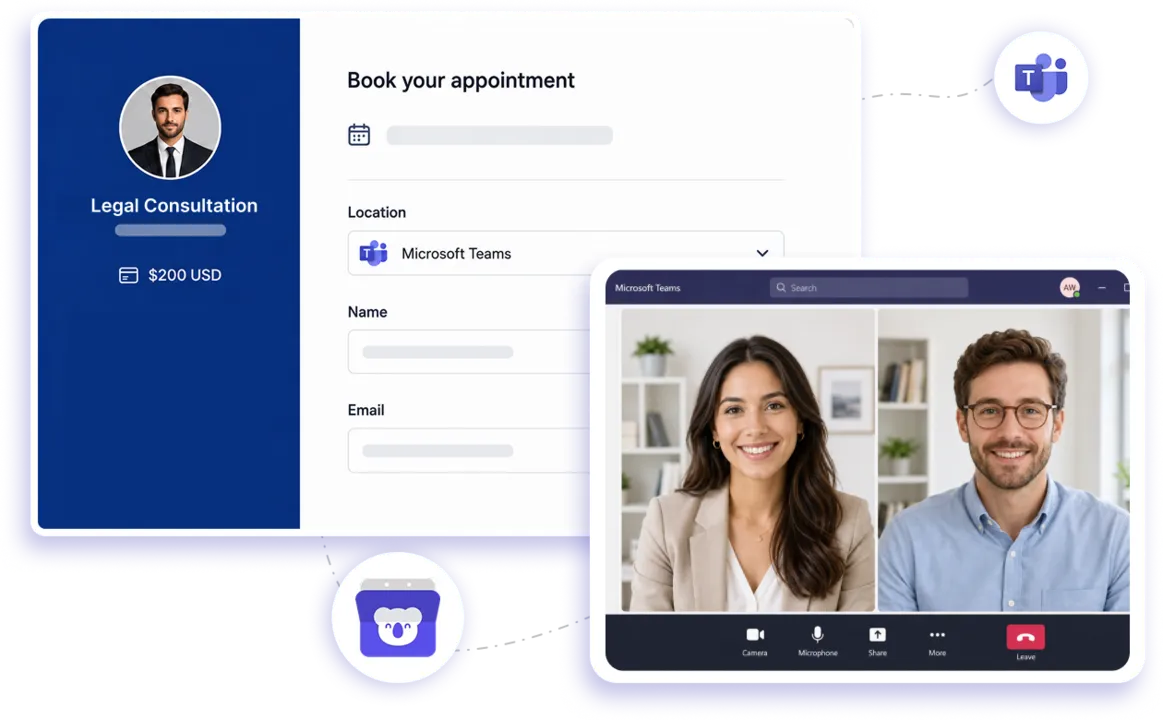 Microsoft Teams integration with Koalendar
