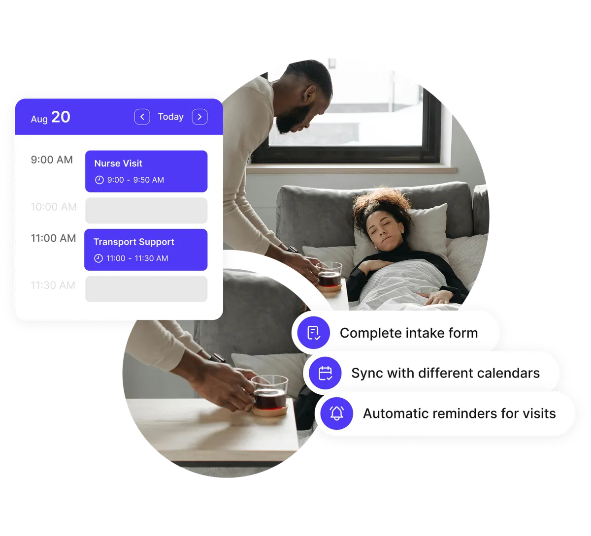 caregiver timetable